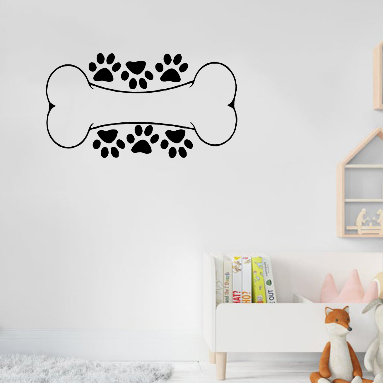 Home Decor Vinyl Flooring - Autocollant mural en vinyle avec motif