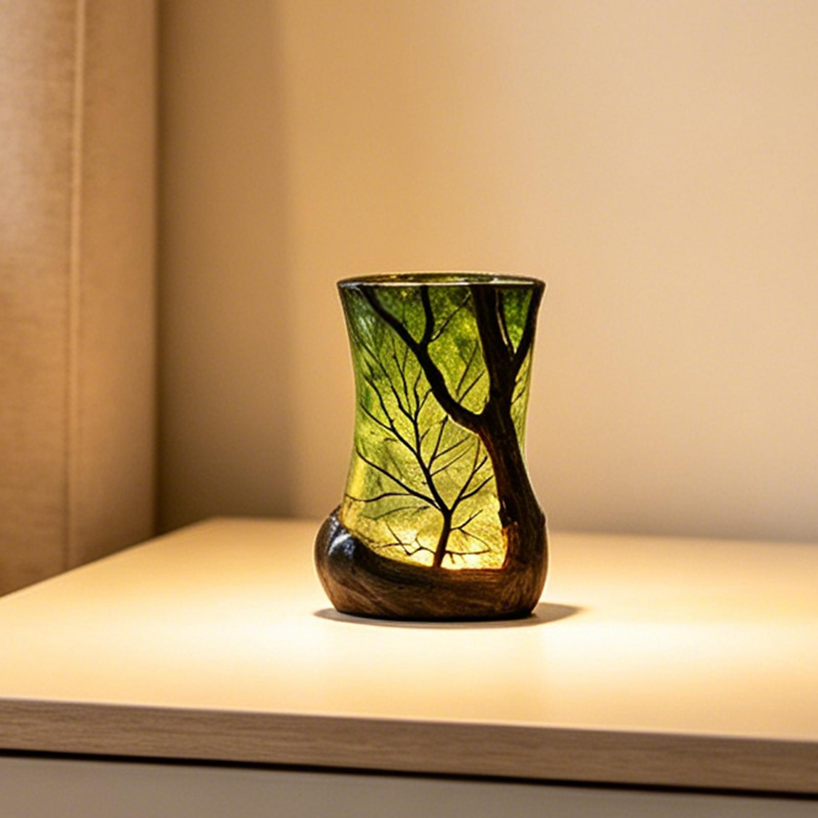 Home Decor Center - Lampe de chevet, veilleuse forêt, lumière