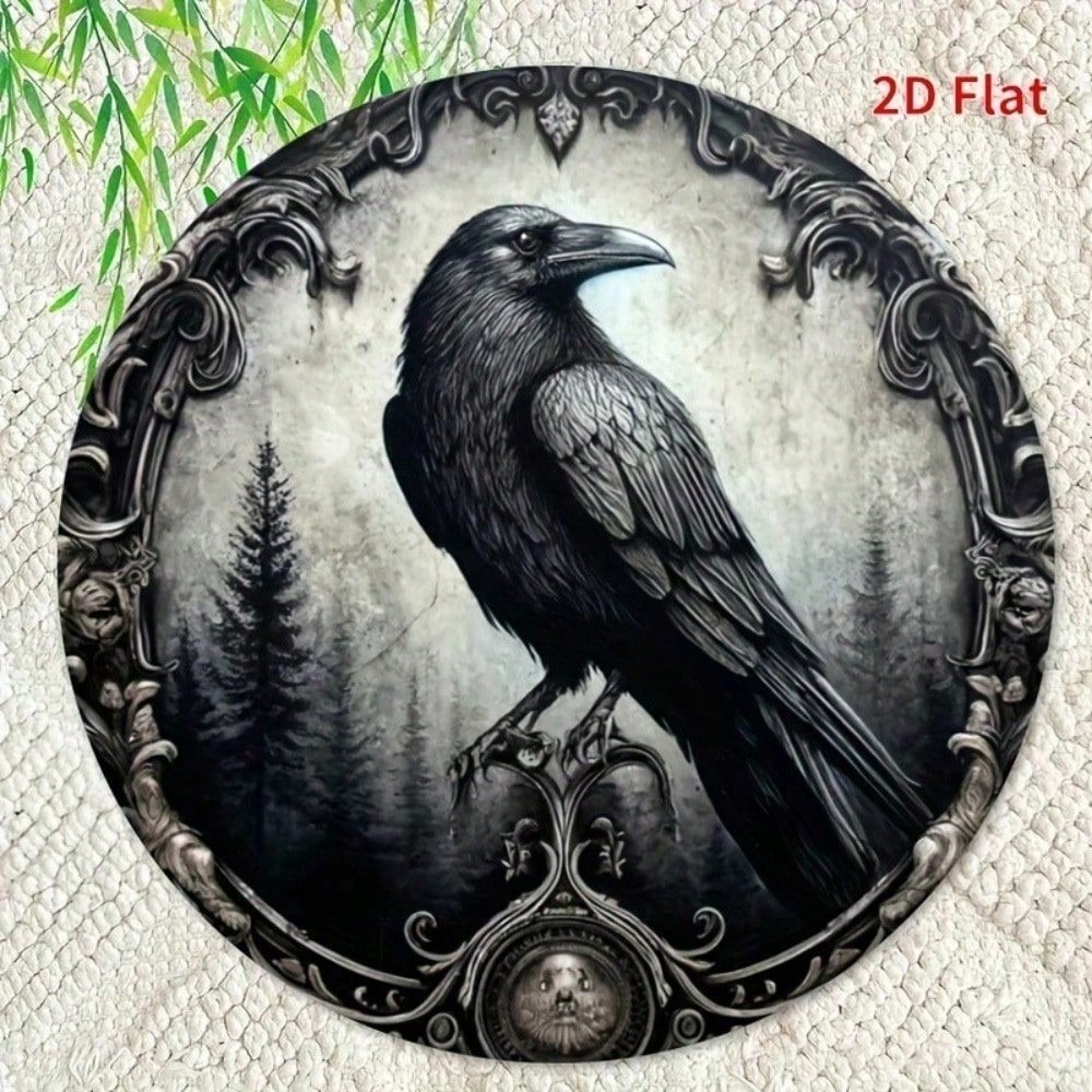 Home Decor Gothic - Art mural gothique vintage en aluminium,