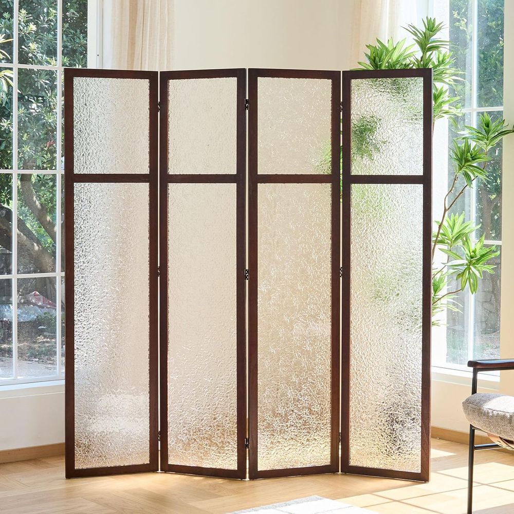 Room Divider Screen - Paravent pliant en acrylique à 4