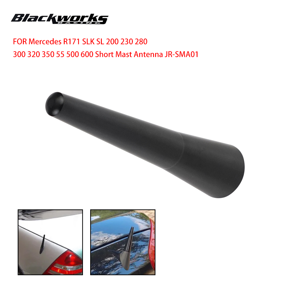 Home Decor Humacao - Antenne de voiture Noir Pour Mercedes