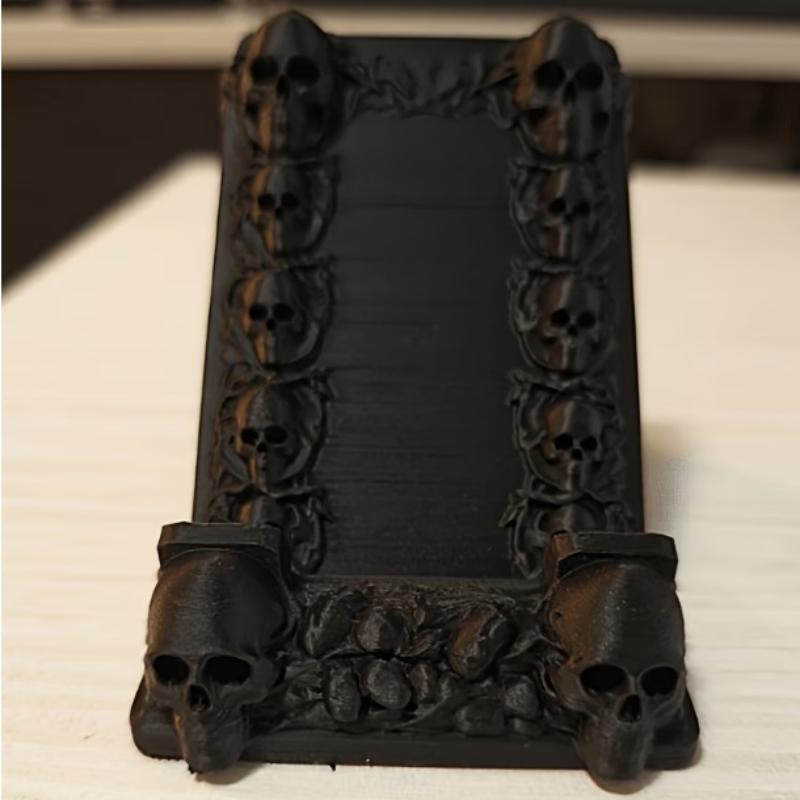 Home Decor Gothic - Support de téléphone tête de mort