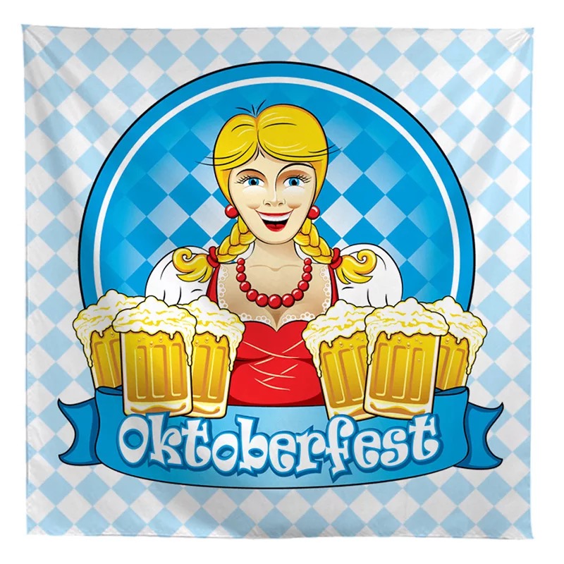 Germany Home Decor - Oktoberfest – décoration murale allemande, drapeau