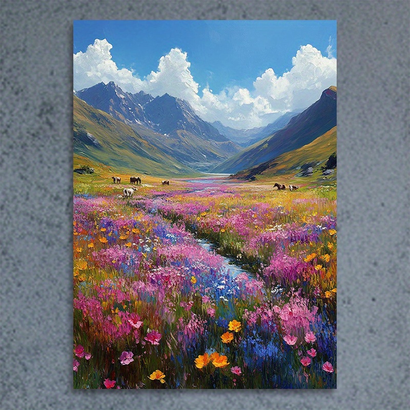 Home Decor Under 1000 - Puzzles pour adultes, 500/1000/1200/2000 pièces, prairie