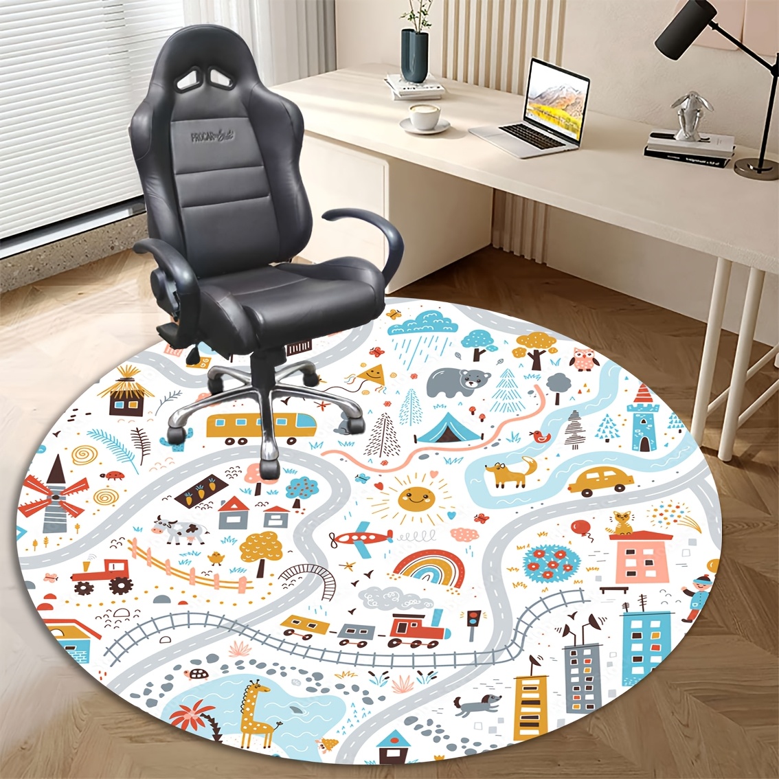 Home Decor Retail Stores - Tapis de sol vintage à motif