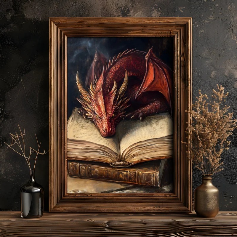 Grand Dragon livre de lecture  - Home Decor Gothic avis et prix
