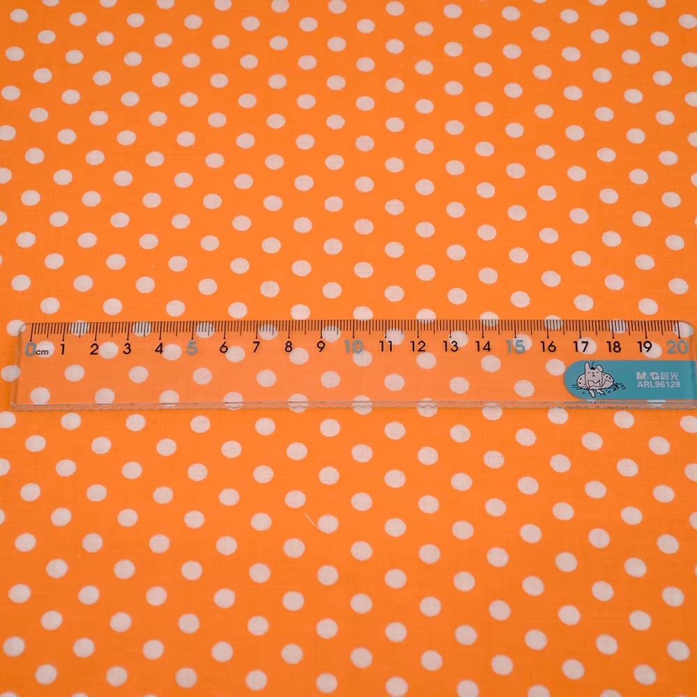 Tissu en coton imprimé à pois  - Home Decor Scrap avis et prix