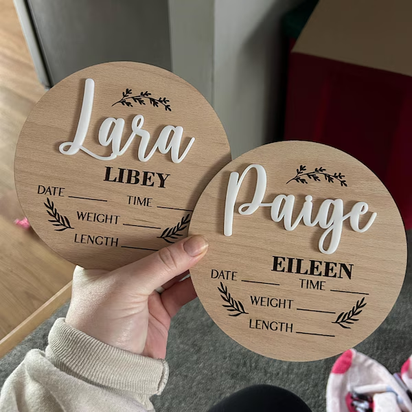 1 plaque personnalisée en bois - Home Decor For Wedding avis et prix