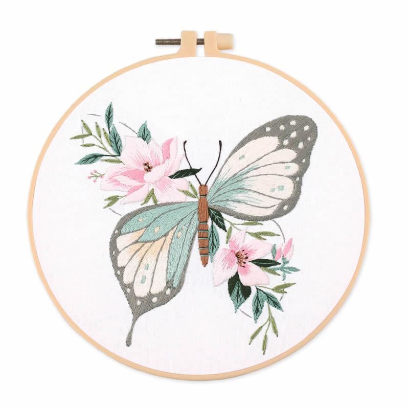 1 kit de broderie papillon 20x - Home Decor Kit avis et prix