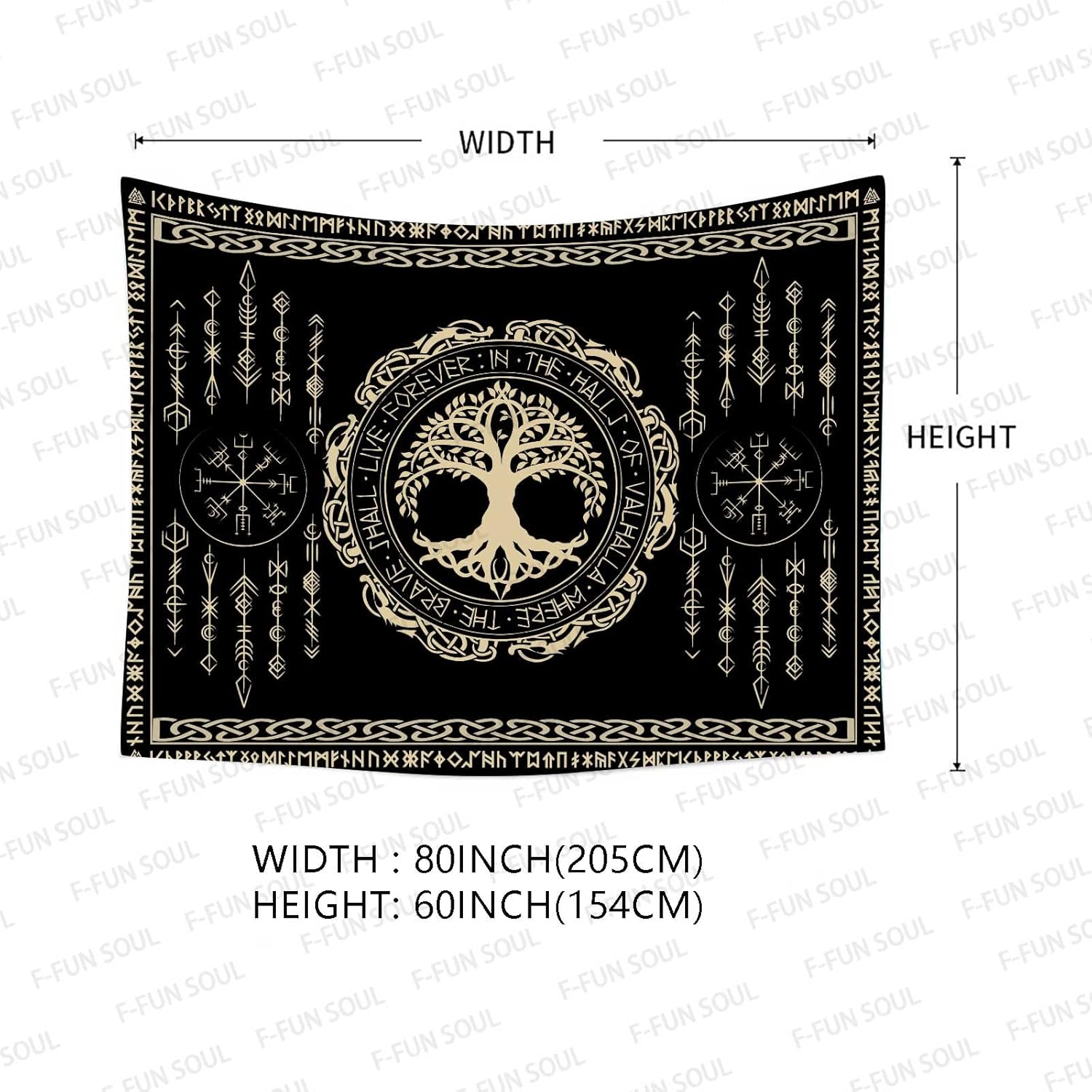 Tapisserie murale bohème indie - Aesthetic Tapestry avis et prix