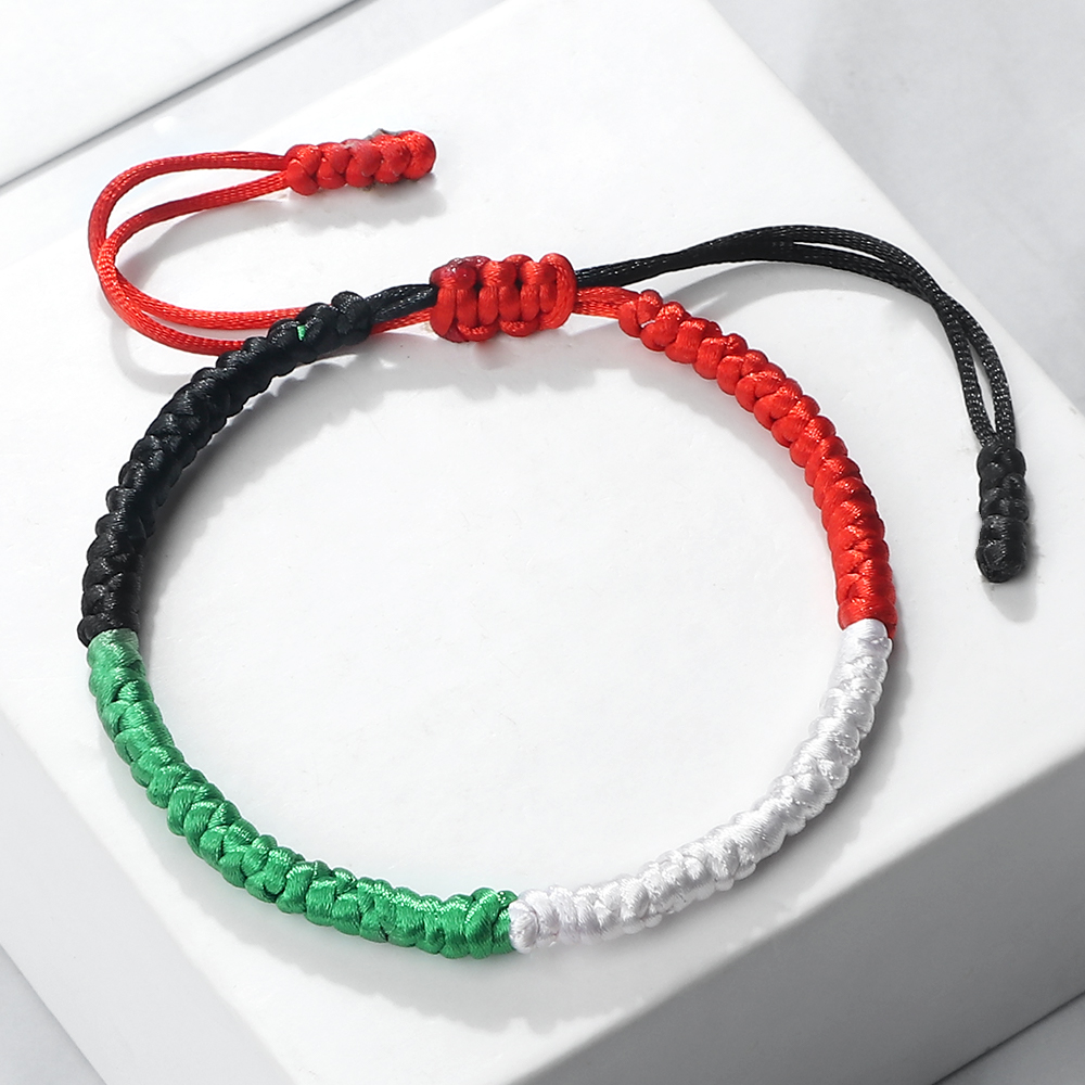 Bracelet à cordes drapeau pale - Home Decor Uae avis et prix