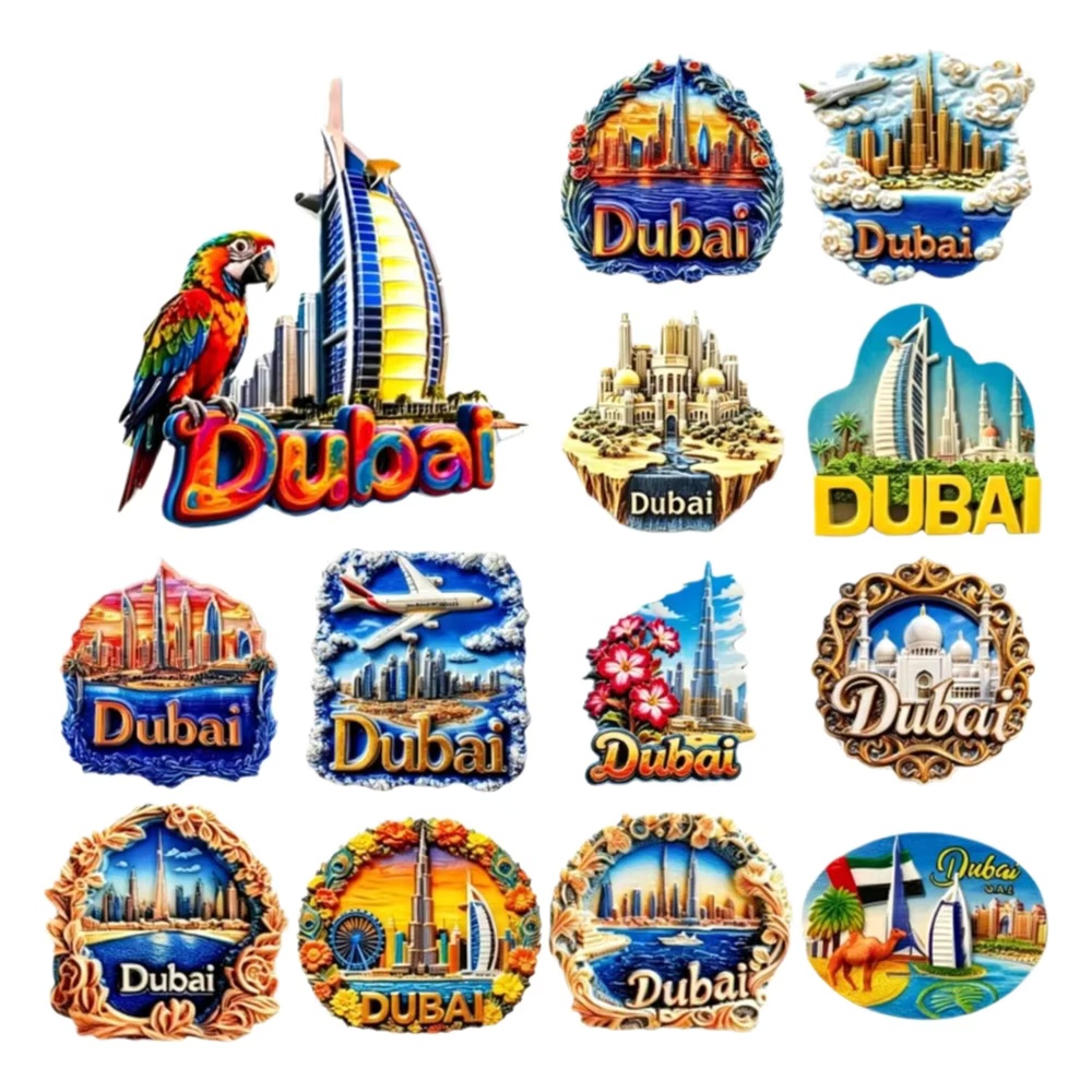 Aimant de réfrigérateur 3D en  - Home Decor Uae avis et prix