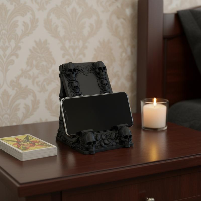 Support de téléphone tête de m - Home Decor Gothic avis et prix