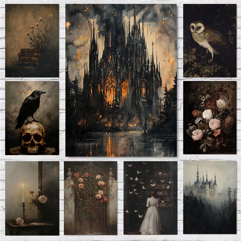 Affiche sur toile, Tableau mur - Home Decor Gothic avis et prix