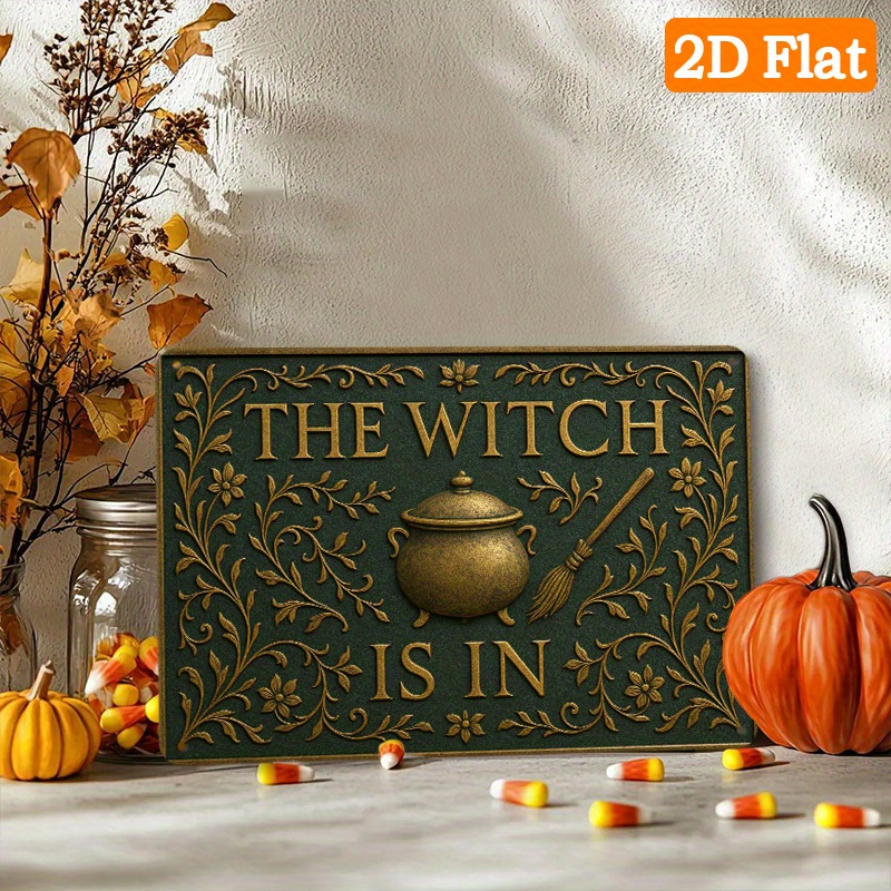 La sorcière est en chaudron, p - Home Decor Gothic avis et prix