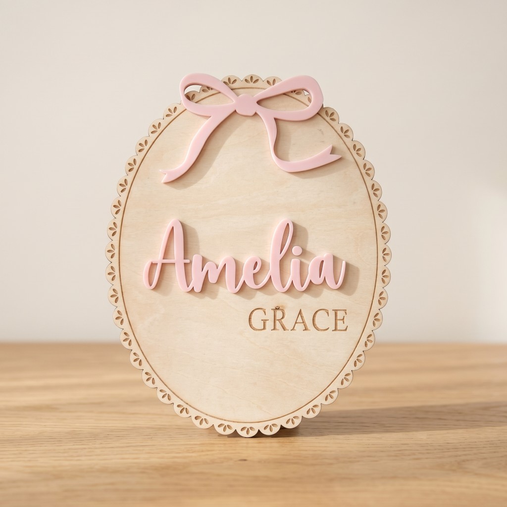 1 plaque nominative personnali - Home Decor For Wedding avis et prix
