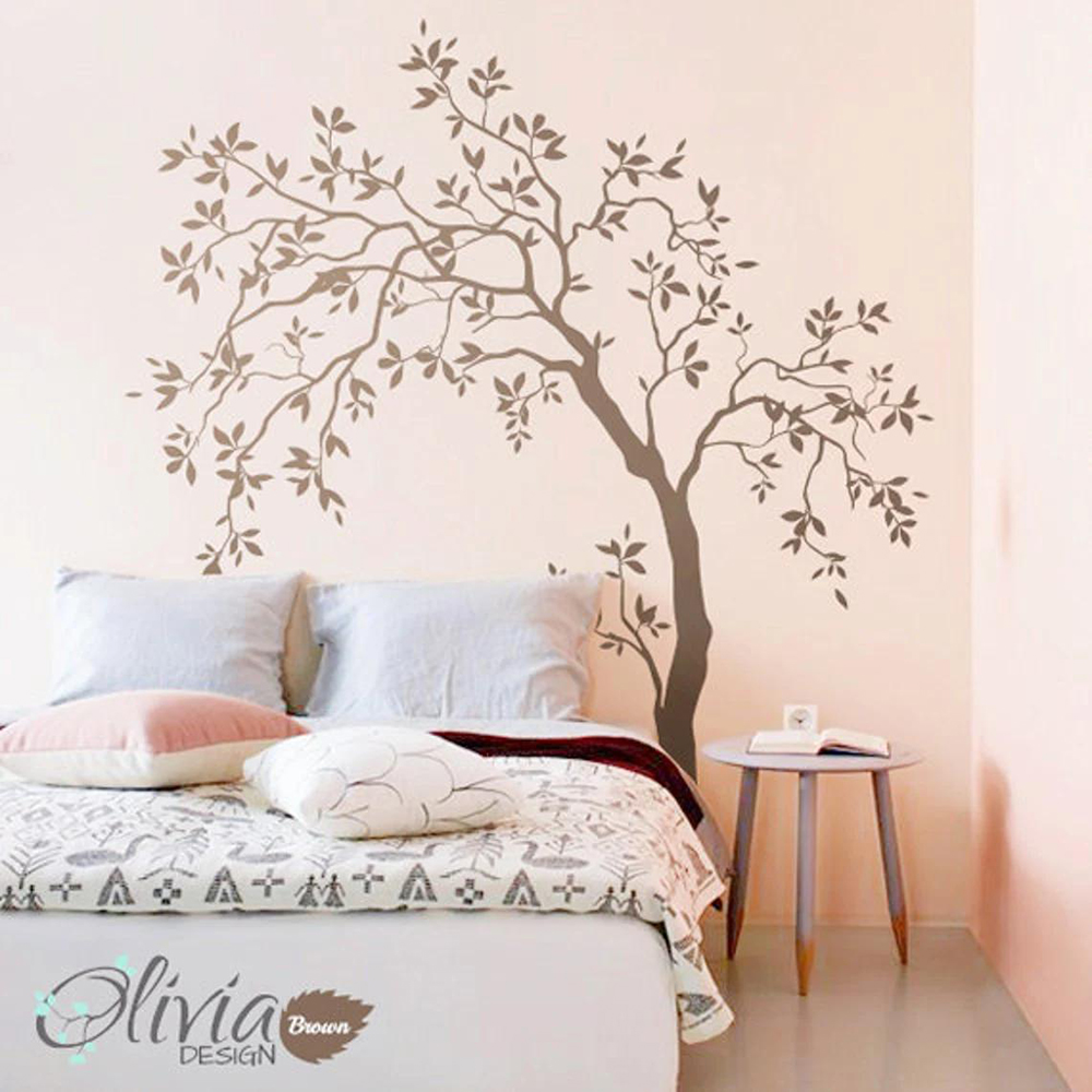 Autocollant mural grand arbre  - Home Decor Vinyl Flooring avis et prix