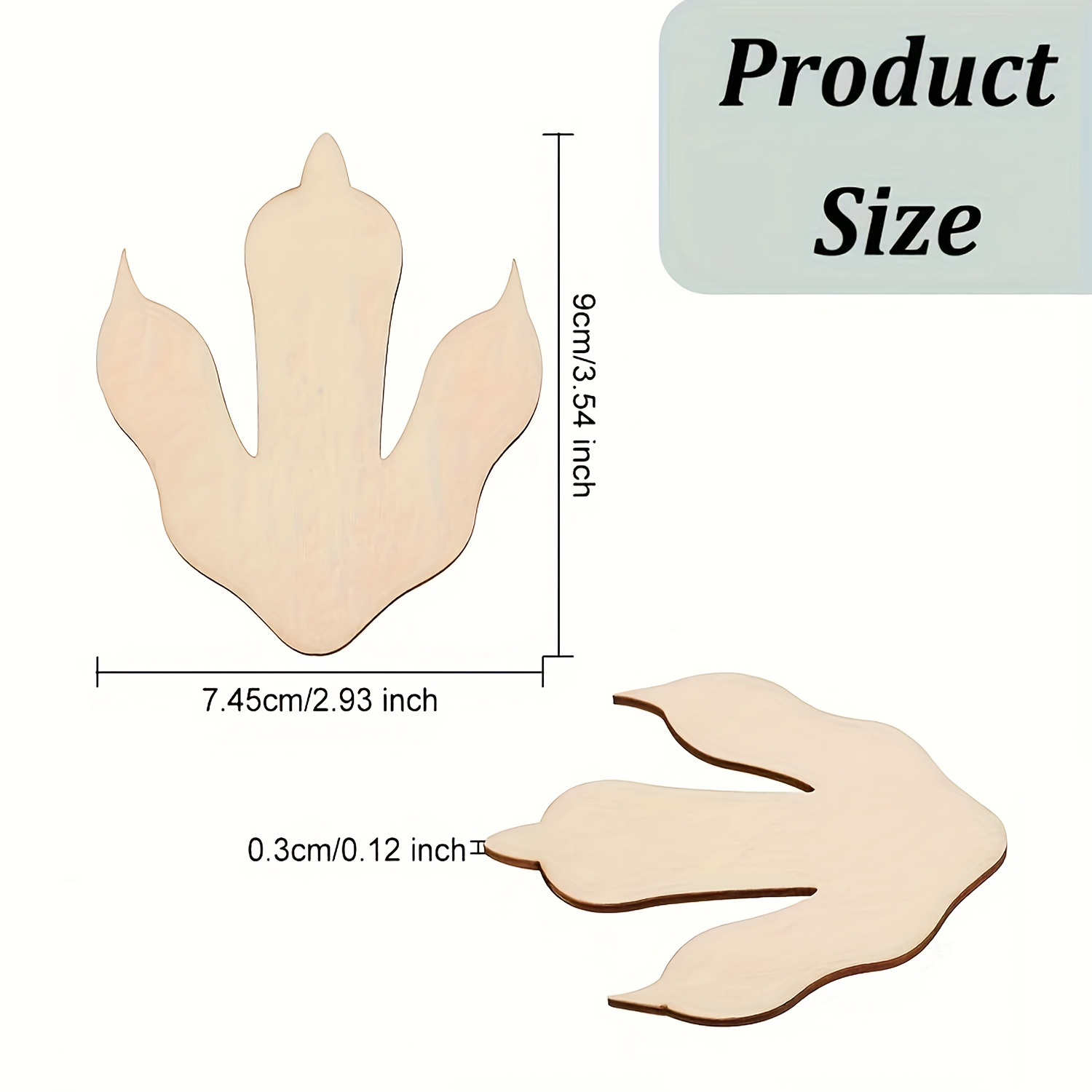 10/20 pièces empreintes de din - Home Decor Scrap avis et prix