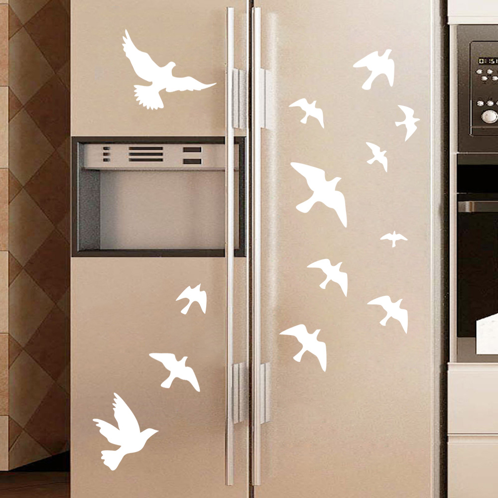 Autocollants muraux oiseau déc - Home Decor Vinyl Flooring avis et prix