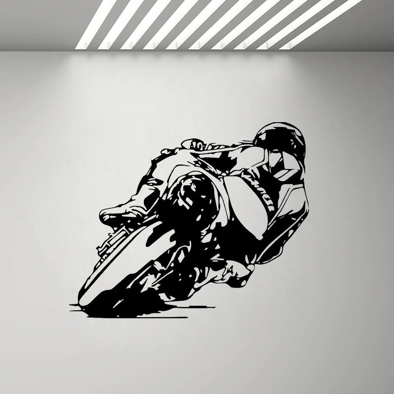 Décoration murale de moto, cad - Home Decor Vinyl Flooring avis et prix