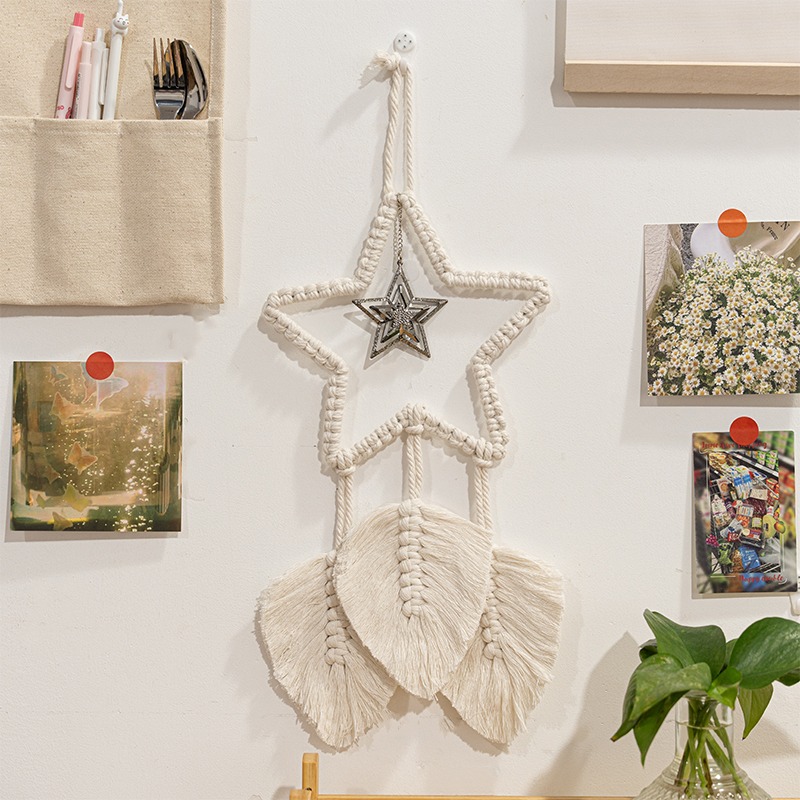 Tapisserie tissée à franges ét - Aesthetic Tapestry avis et prix