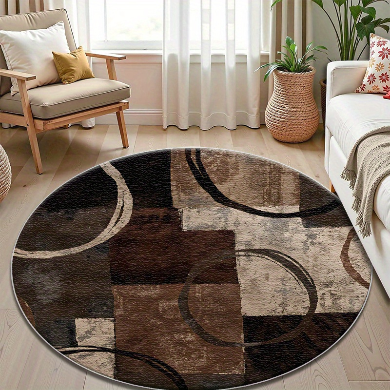 Tapis de sol graphique courbe  - Home Decor Retail Stores avis et prix