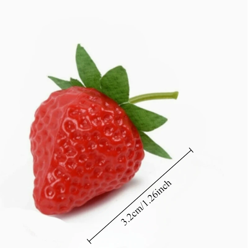 Fraises artificielles de simul - Home Decor Scrap avis et prix