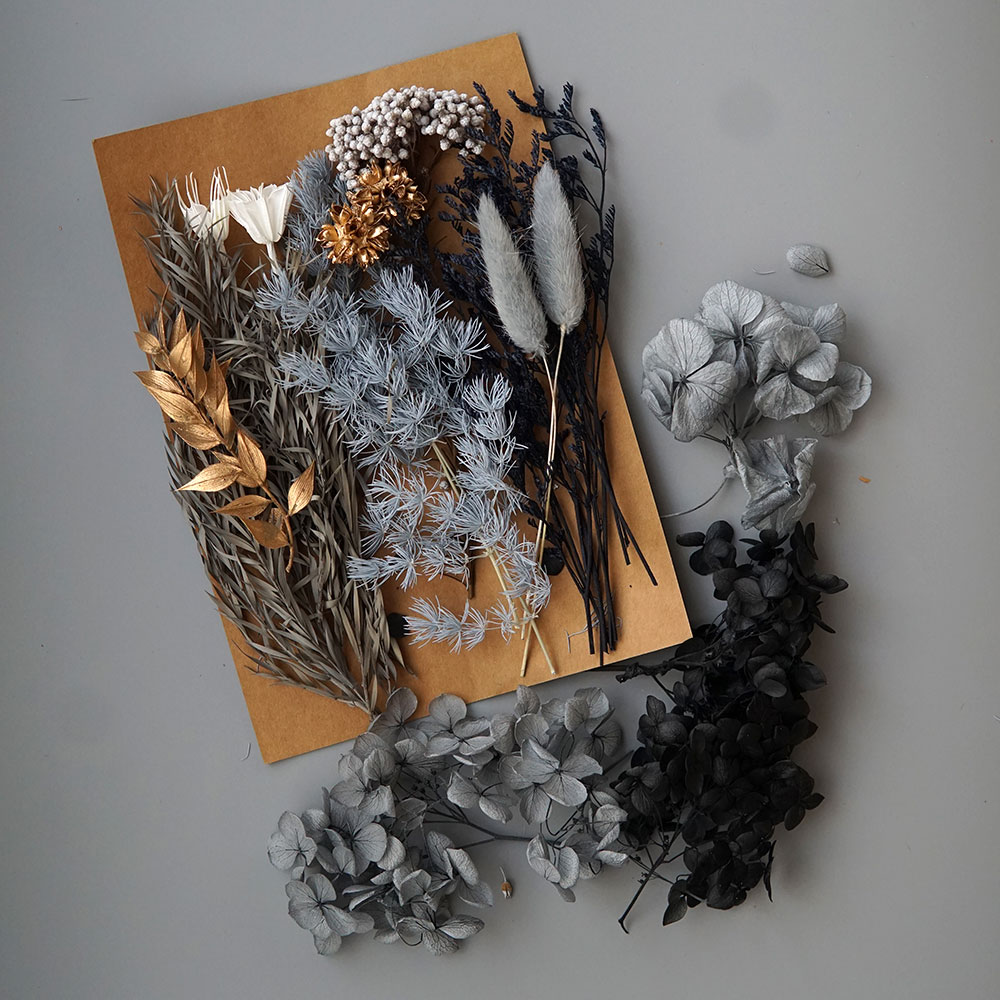 1 paquet de plantes artificiel - Dried Flower Bouquet avis et prix