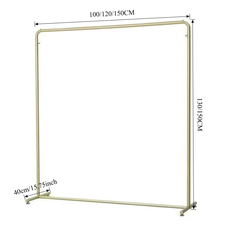 Porte-vêtements doré au Design - Home Decor Retail Stores avis et prix